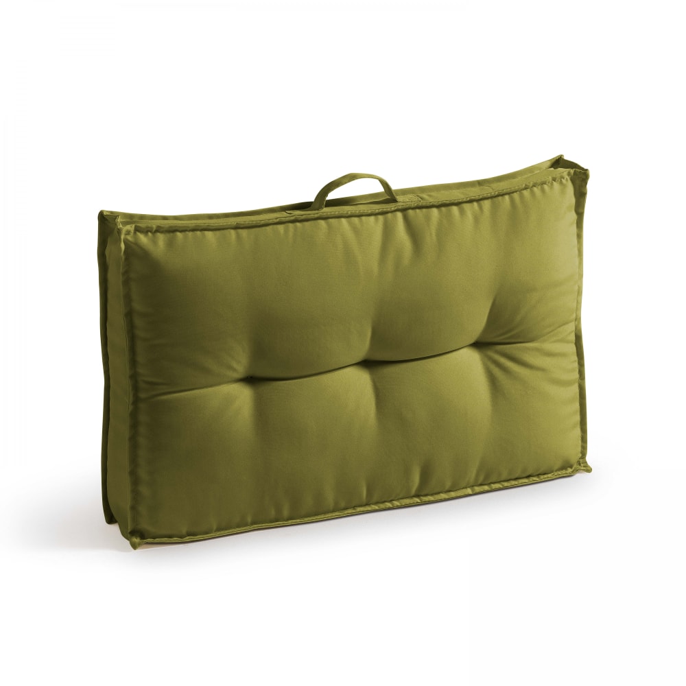 Cuzco - Coussin d'extérieur matelassé vert 60x40