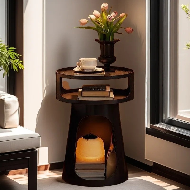 Vintage Round Side Table