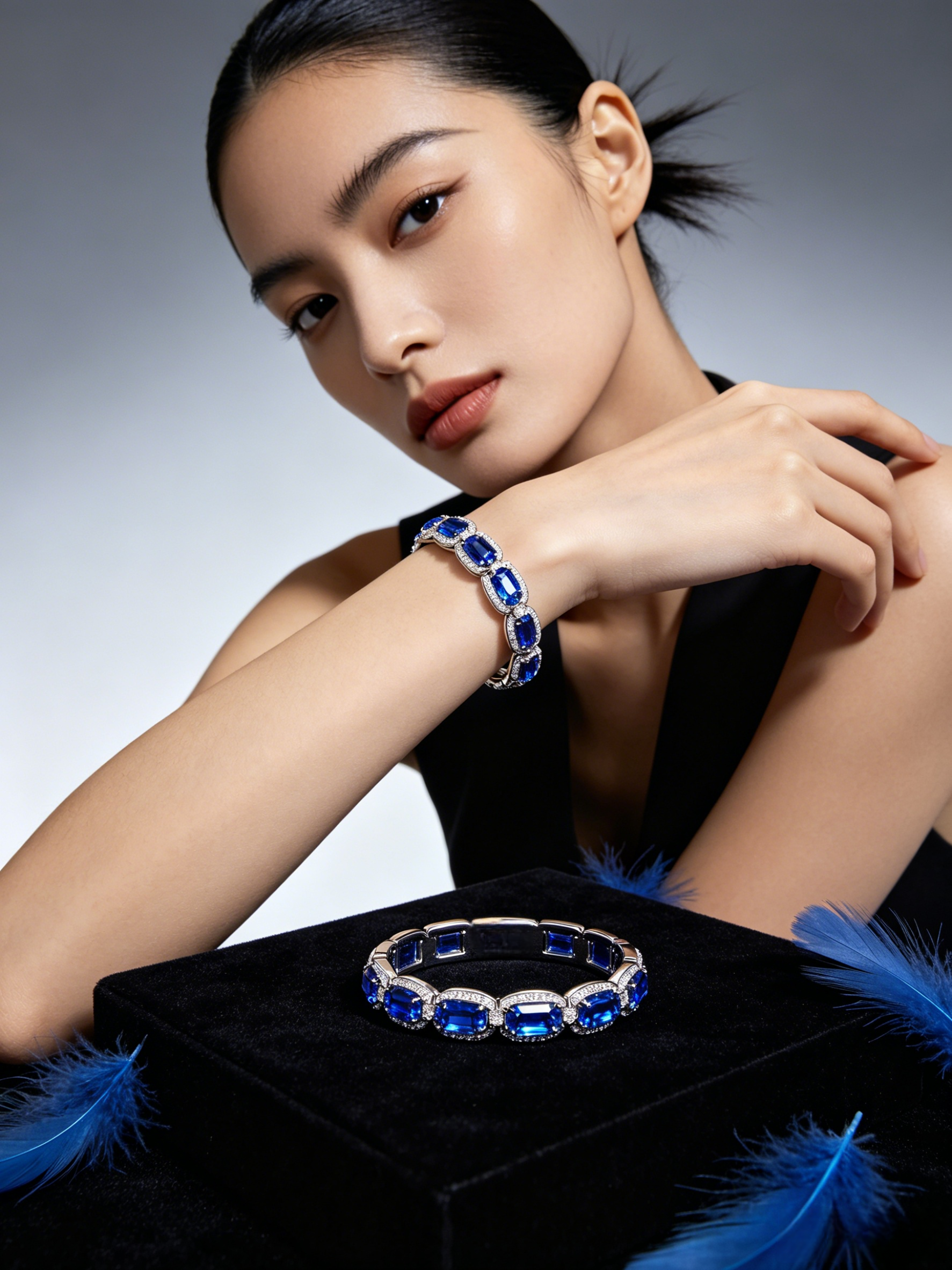 Bracelet Gold / Blue
