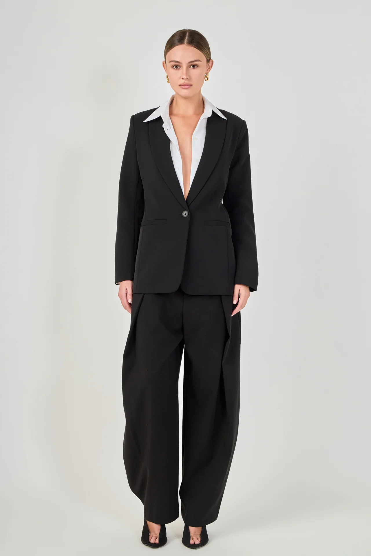 Single-Breasted Blazer - vipsense