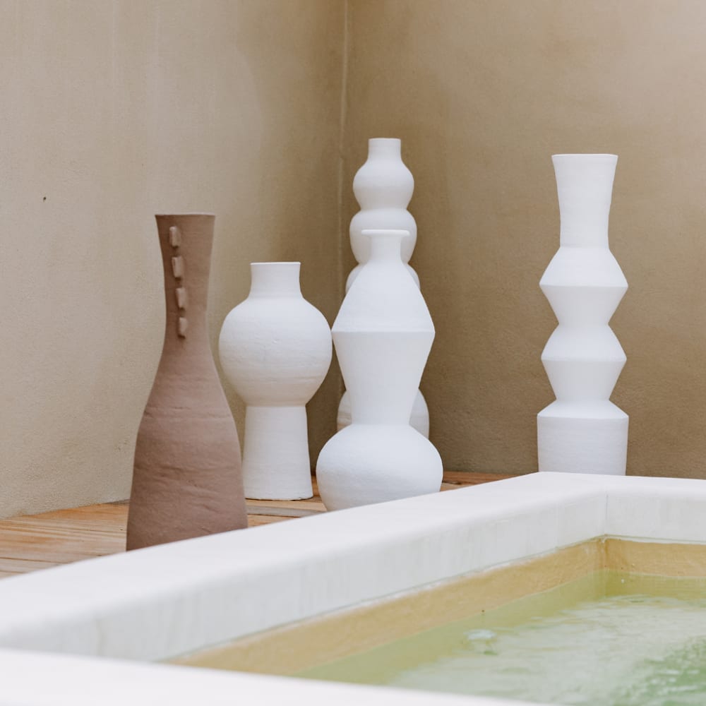 Poterie XXL en terre cuite - A