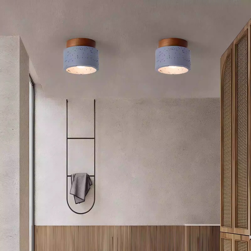 Nordic Retro Stone Ceiling Light