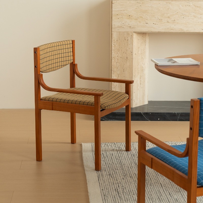 Vintage Solid Wood Dining Chair