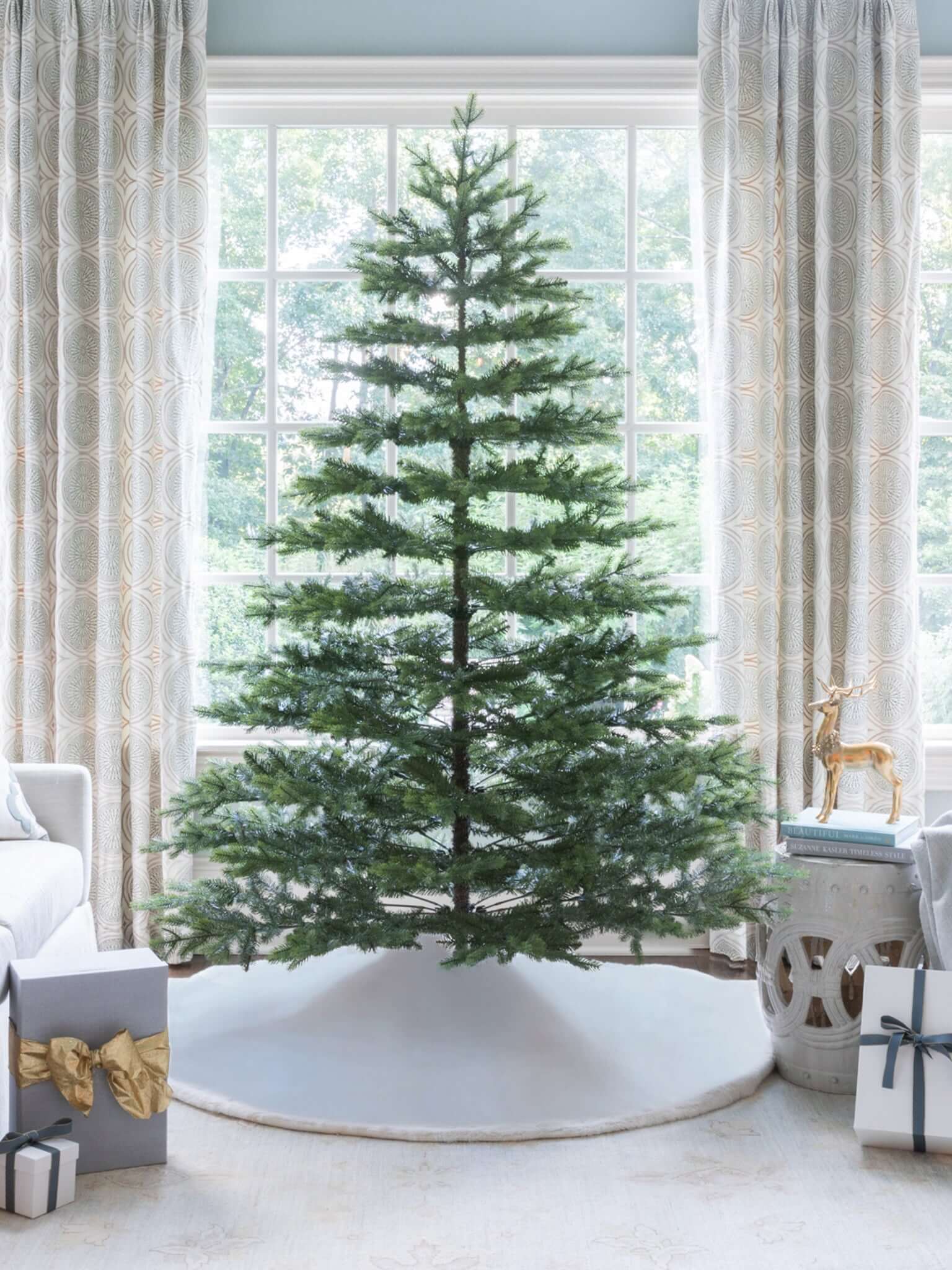 9' Rushmore Fir Artificial Christmas Tree Unlit