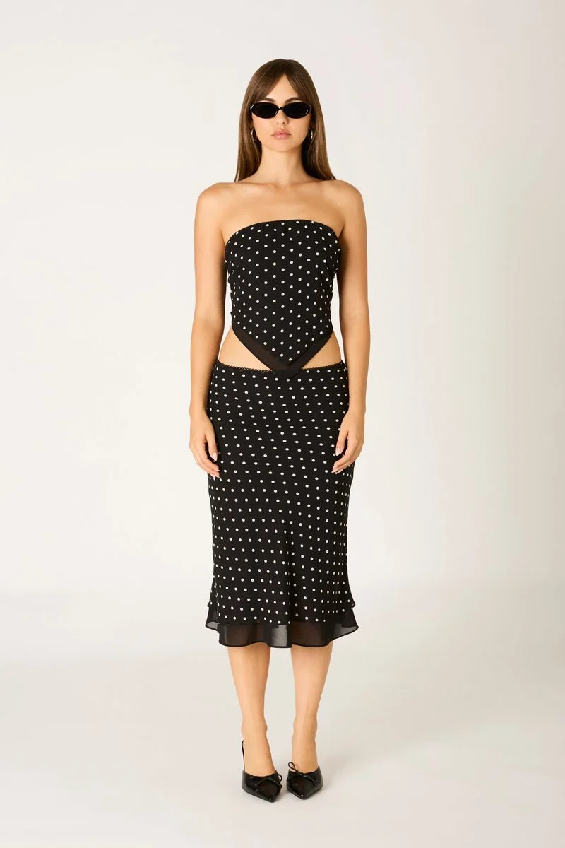 Chiffon Bandeau Top - guttulla