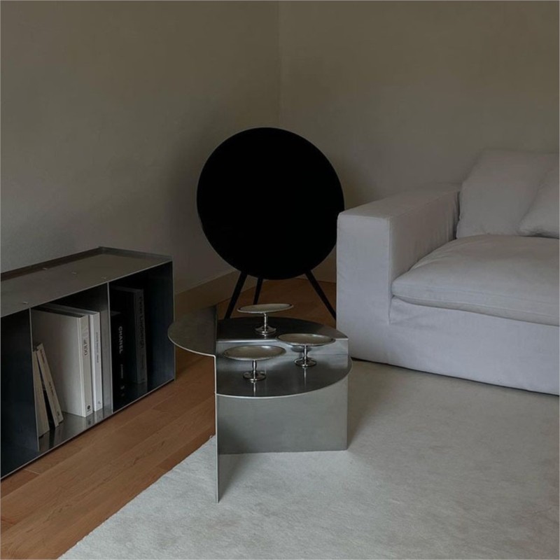 Wabi-Sabi Stainless Steel Coffee Table