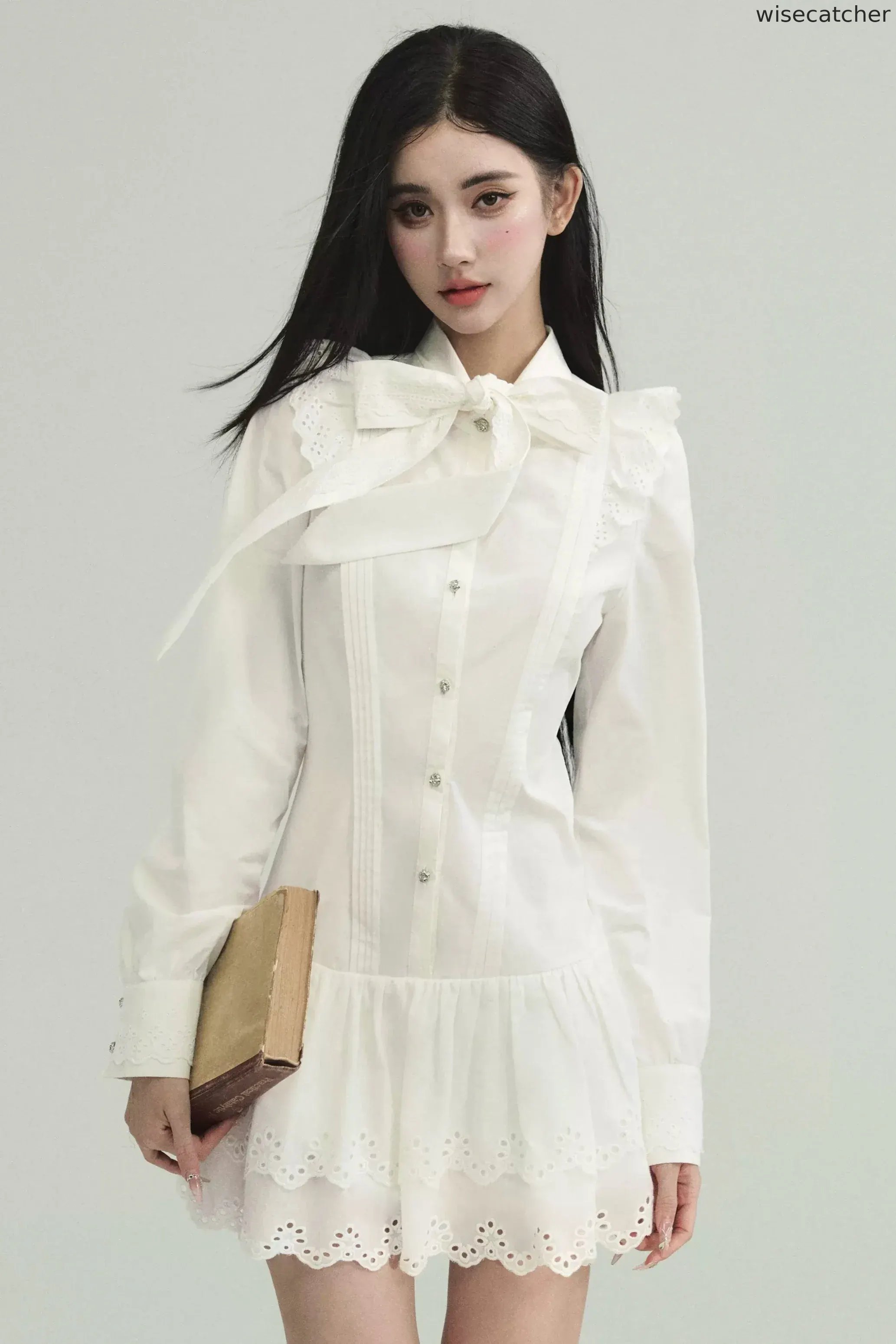 Korean Manga Bow Tie Dress - jugjet