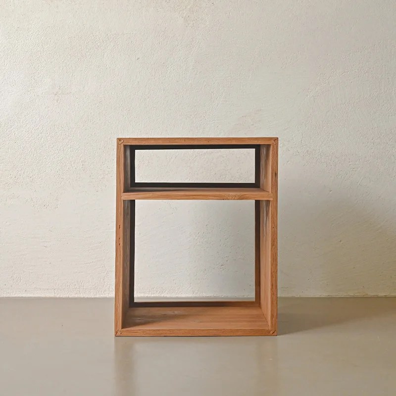 Stylish Teak Bedside Table