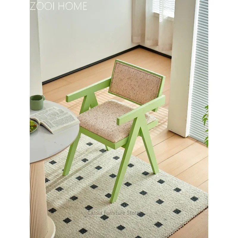 Vibrant Mid-Century Dining Chair