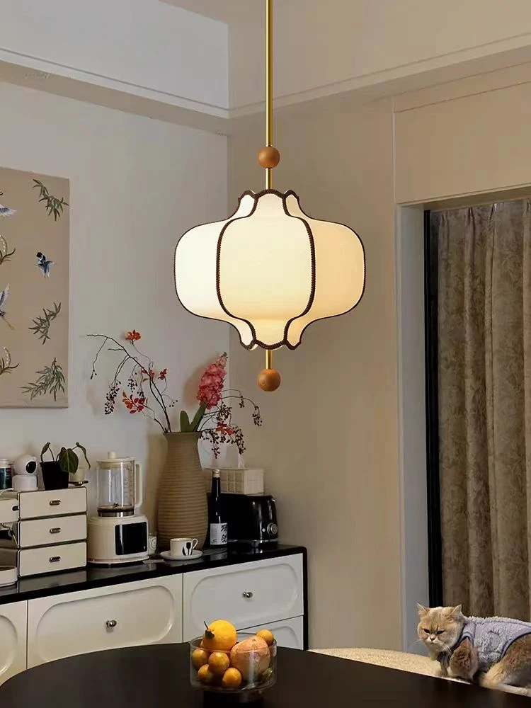 Retro Fabric Pendant Light
