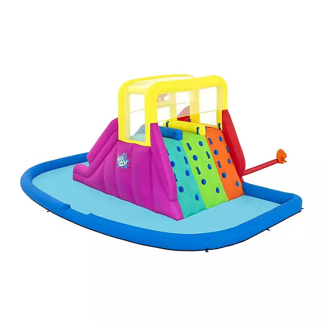 Three Slide Kids Inflatable Water Park  (Multiple Colors)