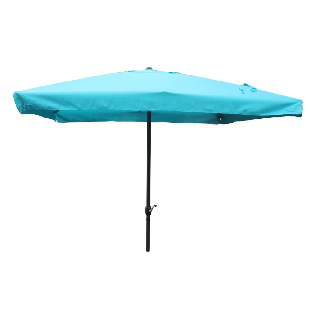 Palerme - Parasol  bleu  carré 2,95 x 2,95 m