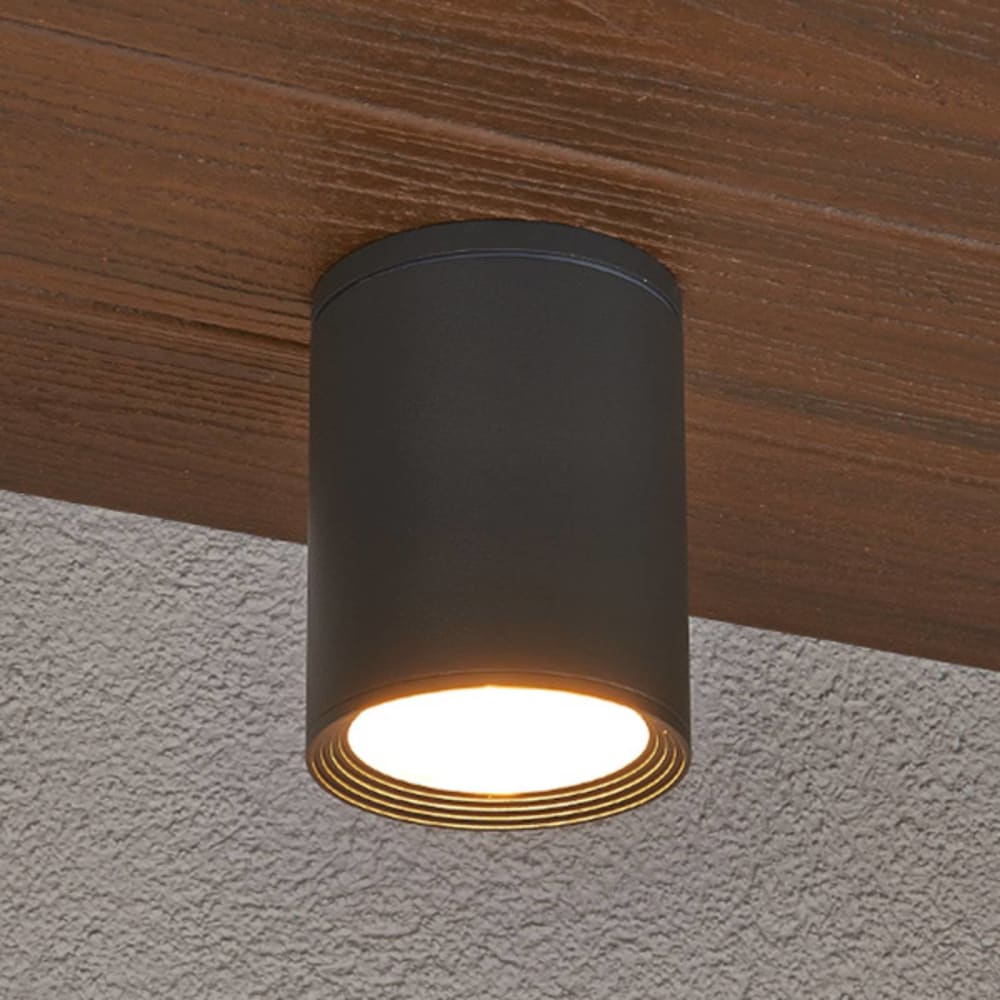 Minna - Plafonnier en Aluminium Noir
