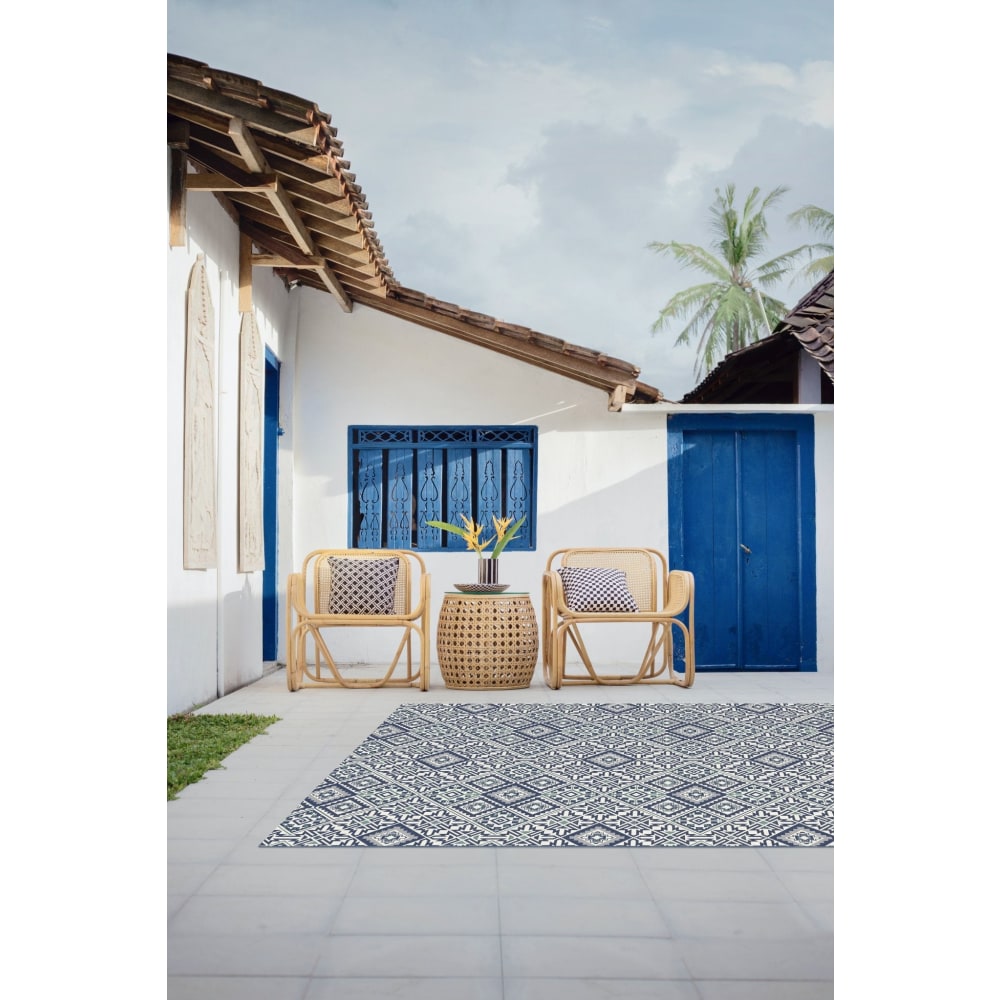 Nazare - Tapis graphique intérieur exterieur 80 x 150 cm