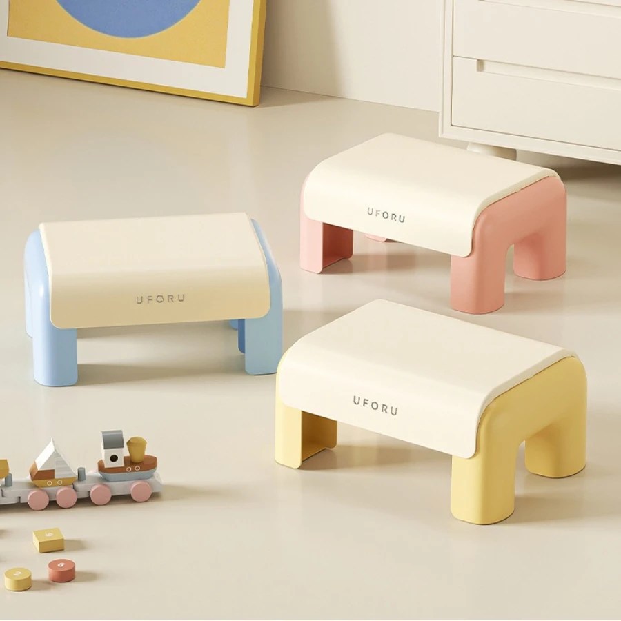 Versatile Plastic Kitchen Stool