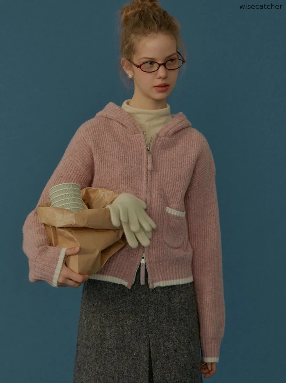 VINTAGE GENTLE STYLE SWEATER COAT - jugjet
