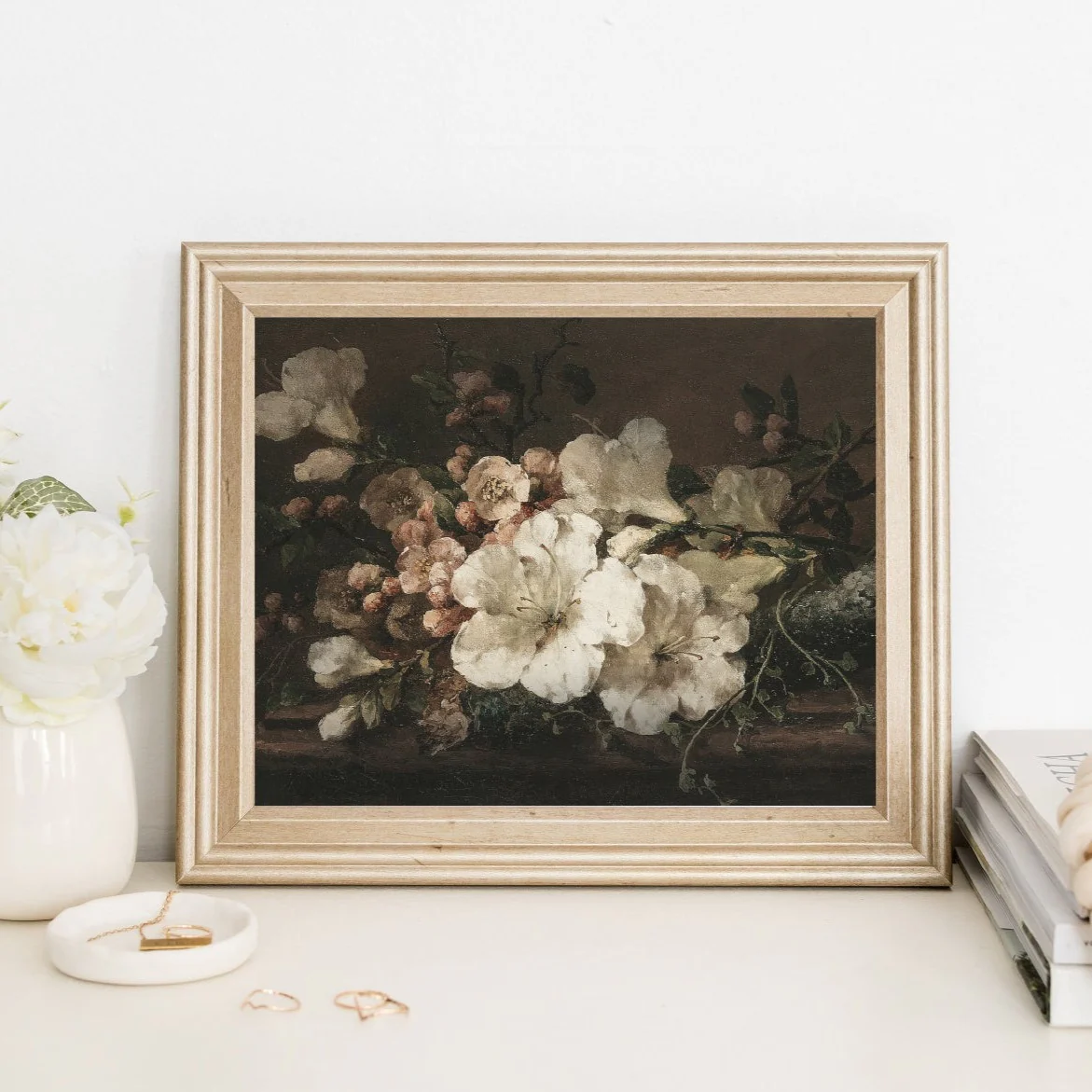 Vintage Floral Print