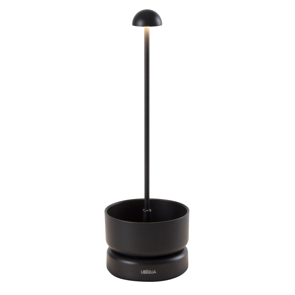 Basket - Lampe de table sans fil aluminium noir h31cm