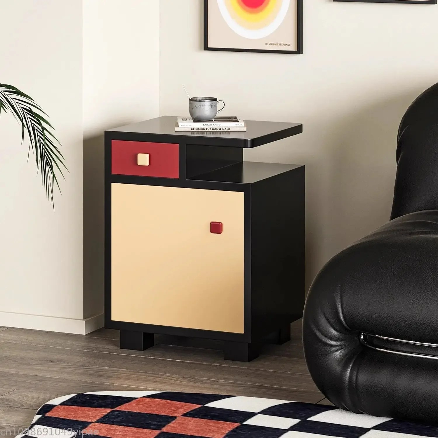 Chic French Cream Nightstand