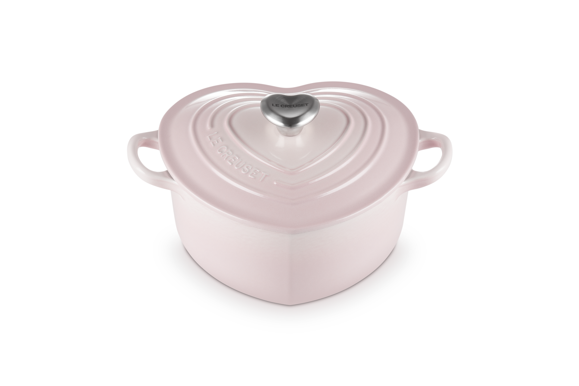 Cast Iron Heart Shaped Casserole with Heart Knob
