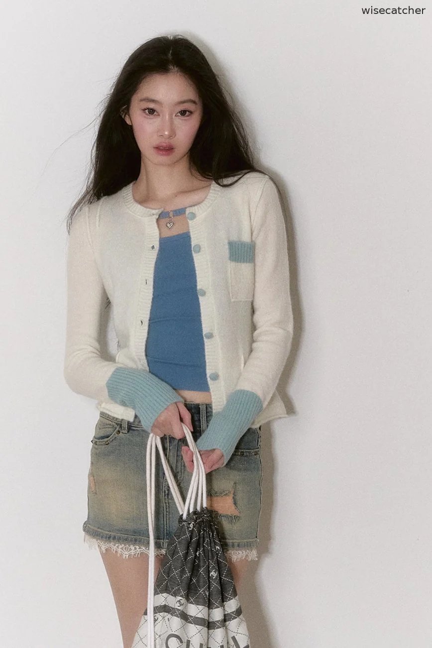 Alpaca Wool Slim Cardigan - jugjet
