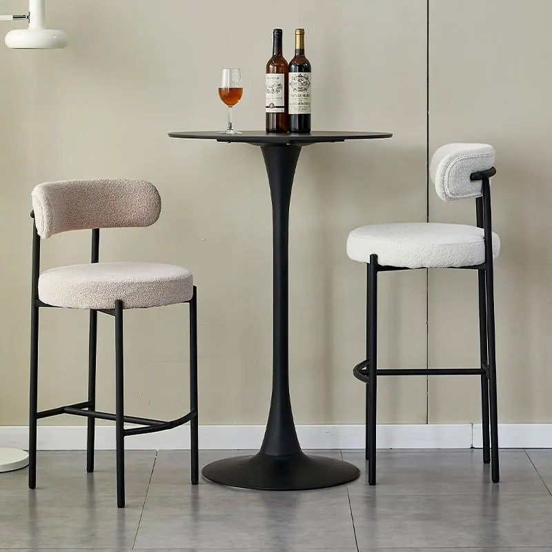 Chic Stainless Steel Bar Stool