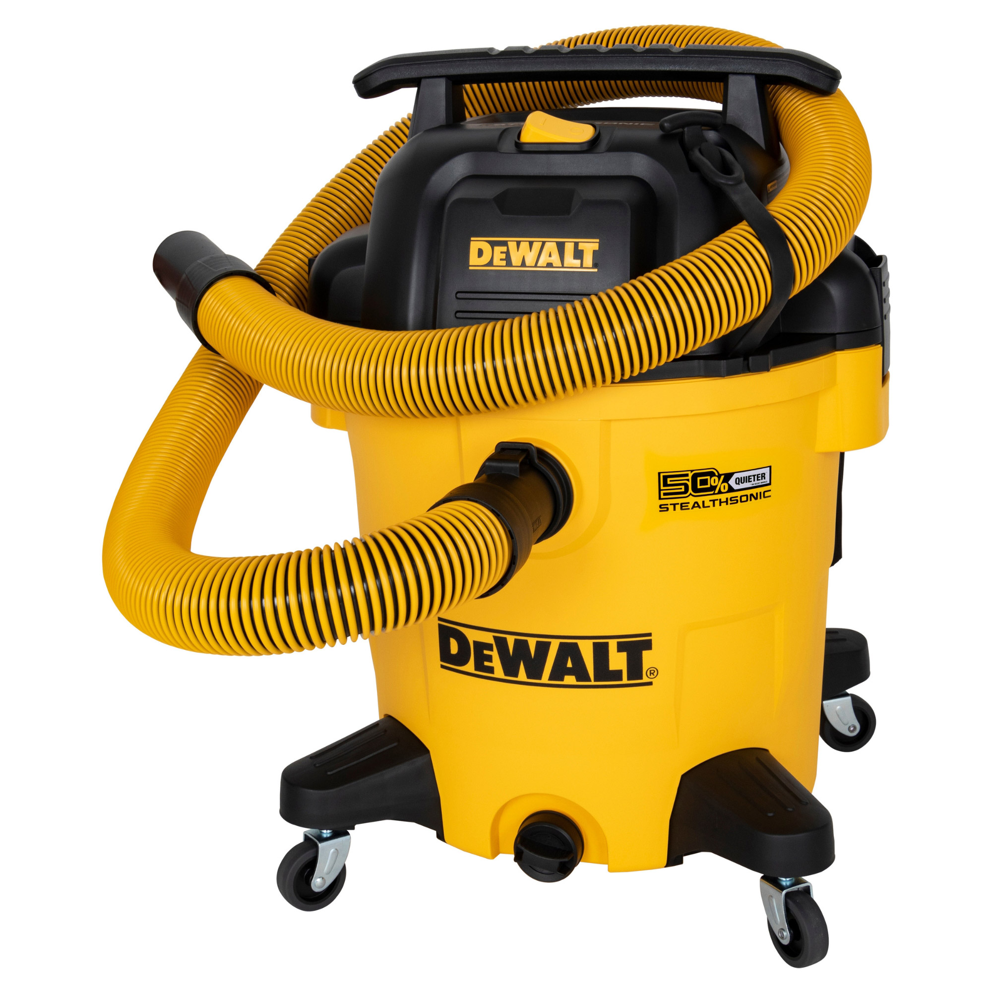 DeWalt 12-Gallon 5.5 HP Stealthsonic Quiet Wet Dry Vacuum