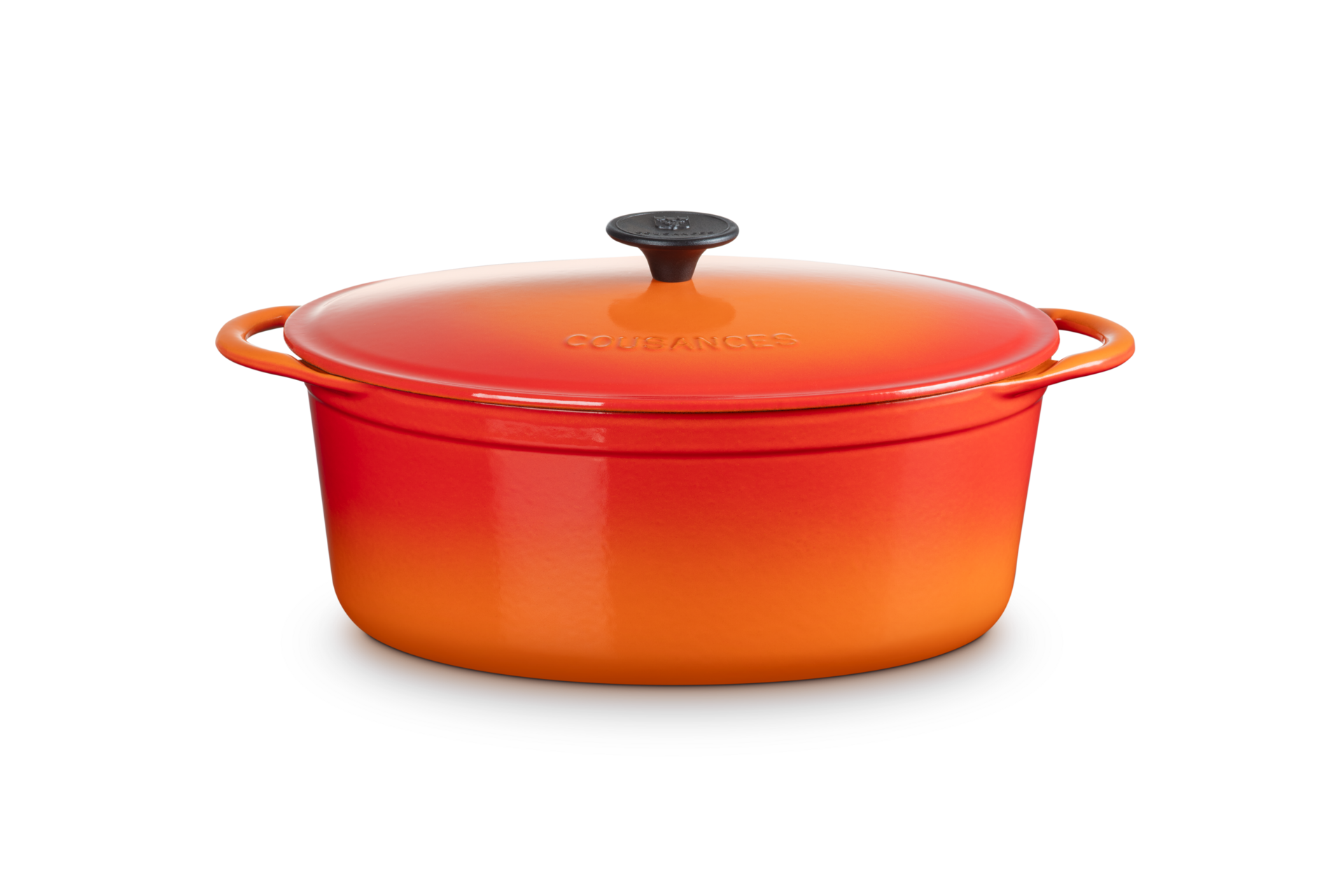 Cast Iron Cousances Oval Casserole