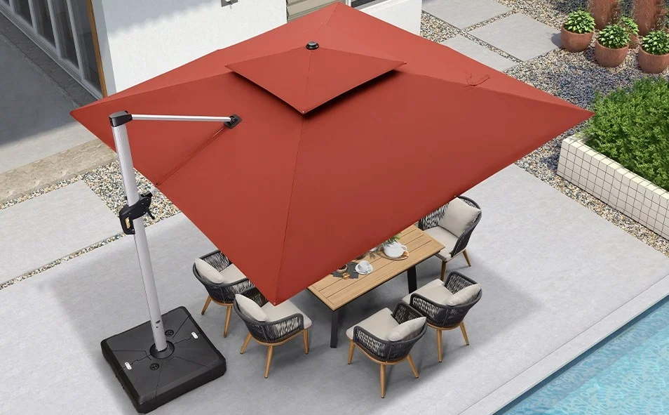 💥Clearance Sale💥Solar Powered LED Patio Umbrella🔥 7