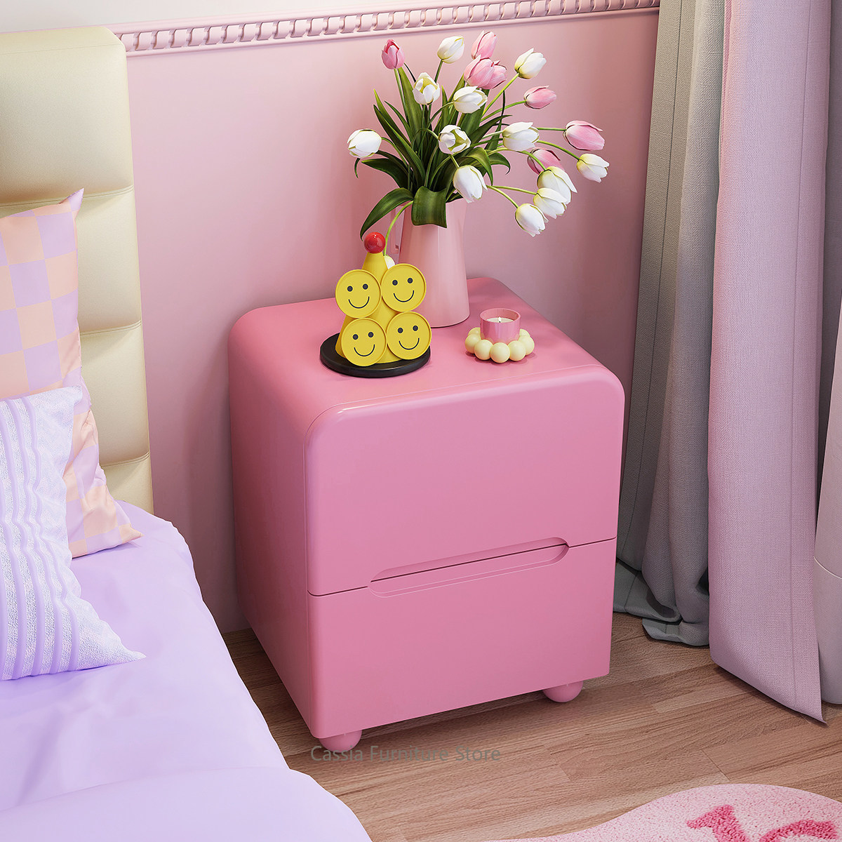 Chic Minimalist Nightstand Organizer