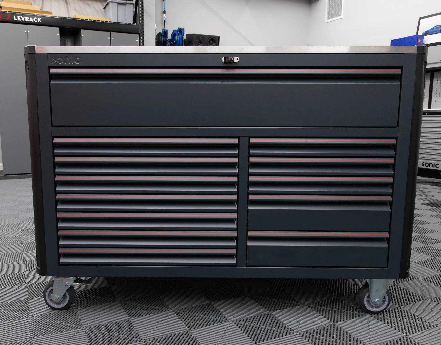 🔥Last Day Limited To 96 Units Only $69.99🔥Factory Clearance Mobile Roller Cab With 13 DRAWERS 5