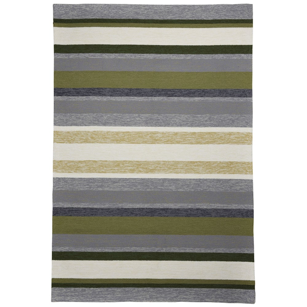 ROSETTA - Tapis d'extérieur outdoor en polyester vert multicolore 120x180 cm