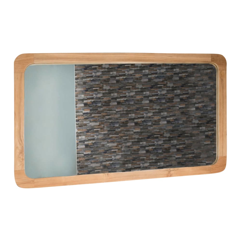 Grand miroir teck 120 x 70