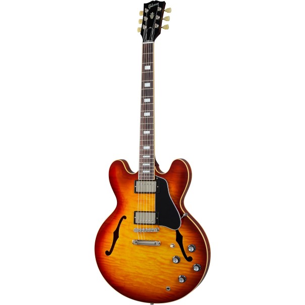 Gibson ES-335 Satin Semi-Hollow Electric Guitar Satin Vintage Burst