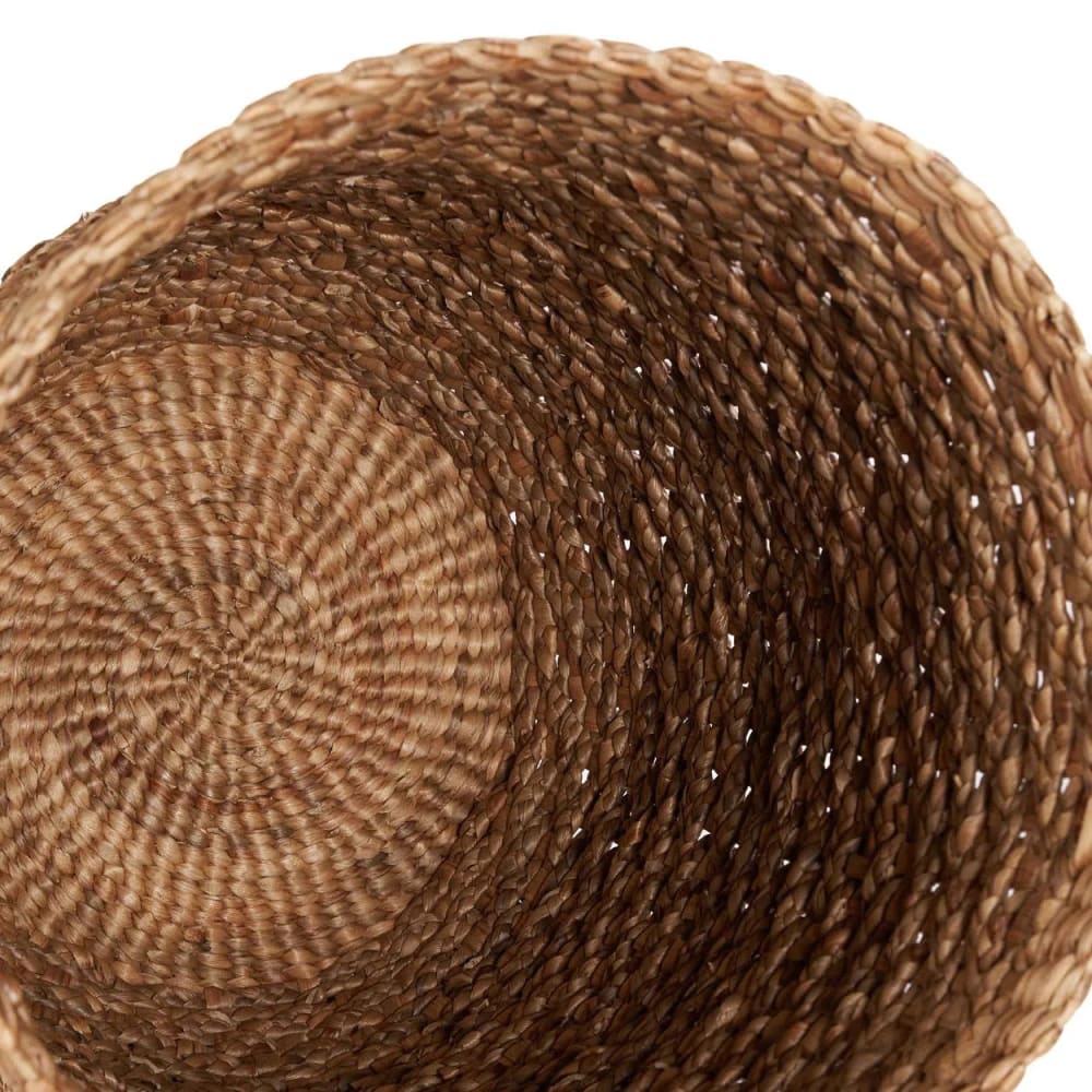 Rumih - Panier jacinthe d’eau marron 44x44x64cm