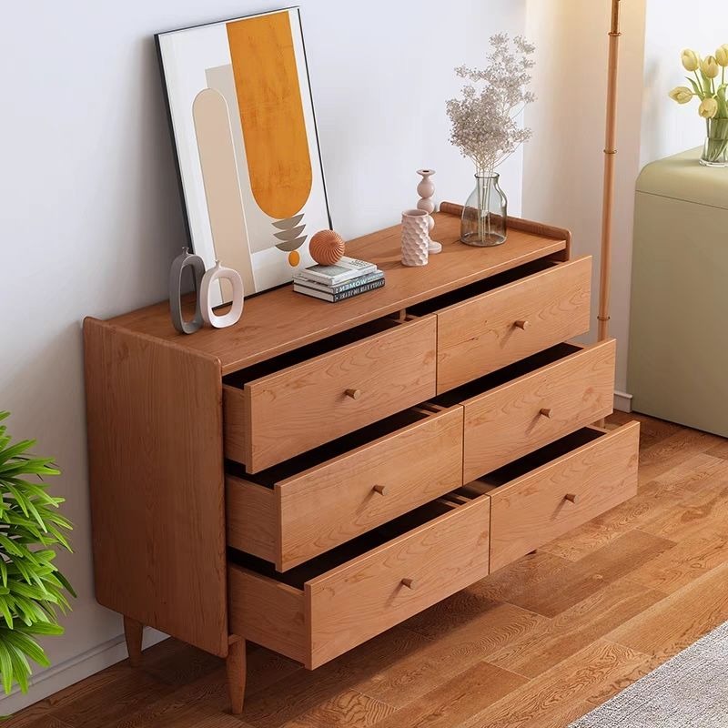 Solid Wood Nordic Drawer Cabinet