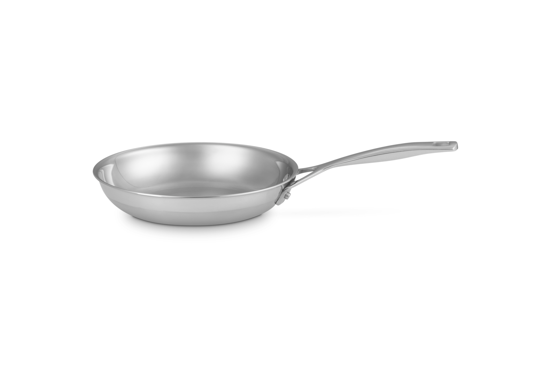 3-ply Stainless Steel Uncoated Frying Pan