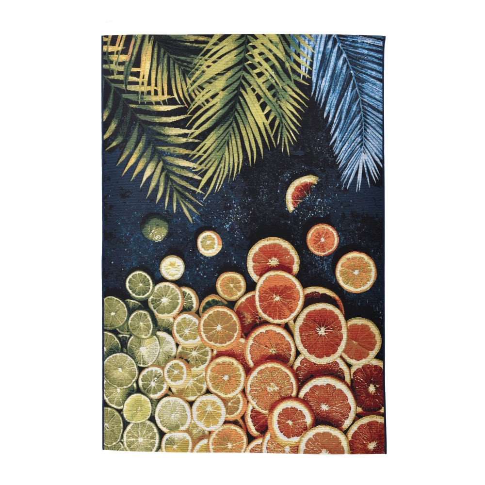 Rantum beach - Tapis d'été tissé pour l'extérieur multicolor 120x180 cm