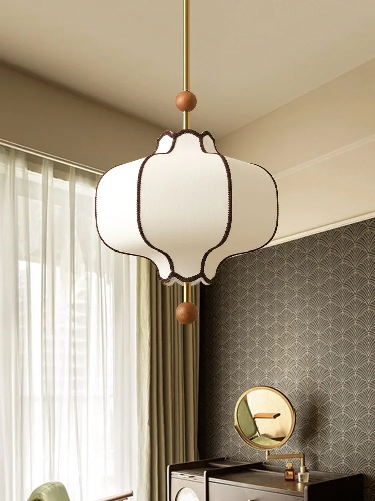 Retro Fabric Pendant Light
