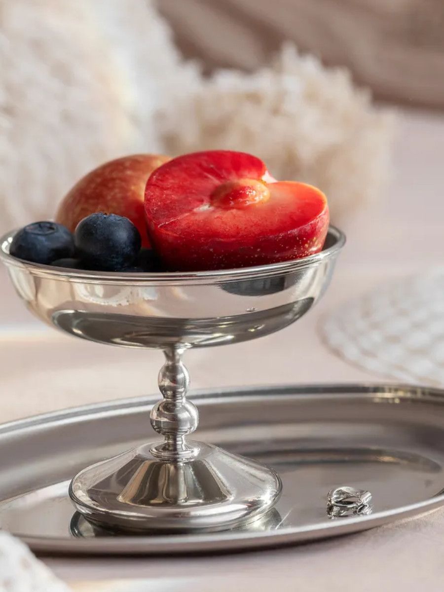 Vintage Stainless Steel Dessert Cups