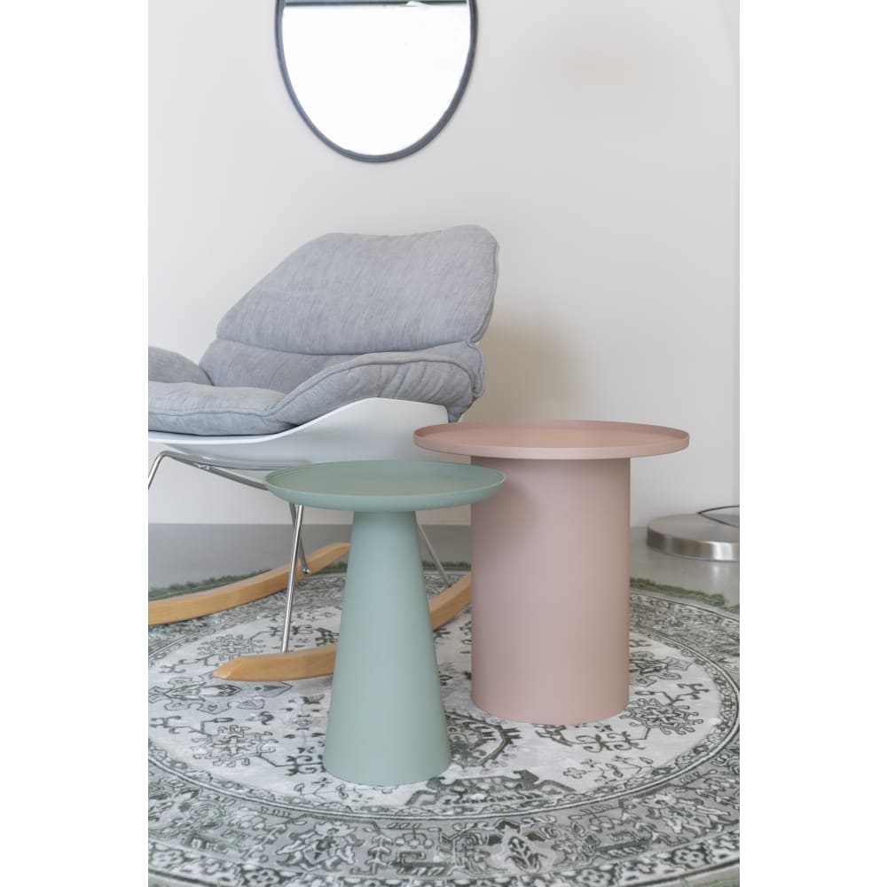 Ringar - Table d'appoint en métal rose