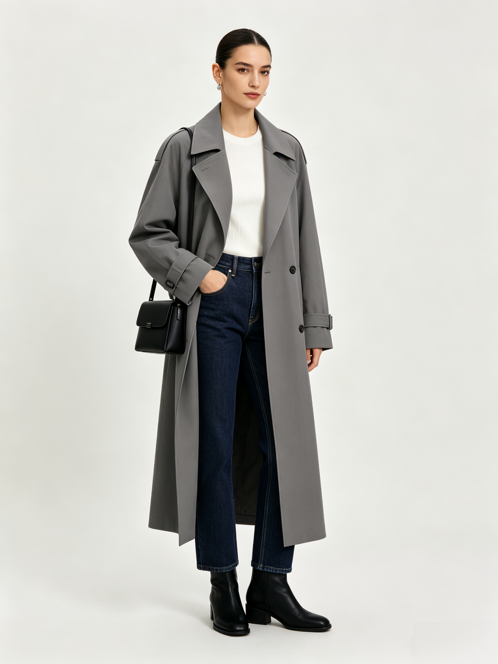 Essential Versatile Long Trench Coat