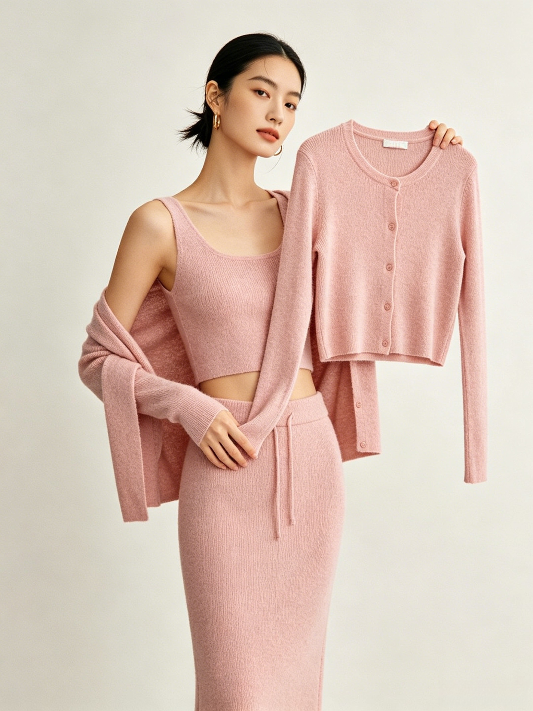 Two-Piece Set Pink