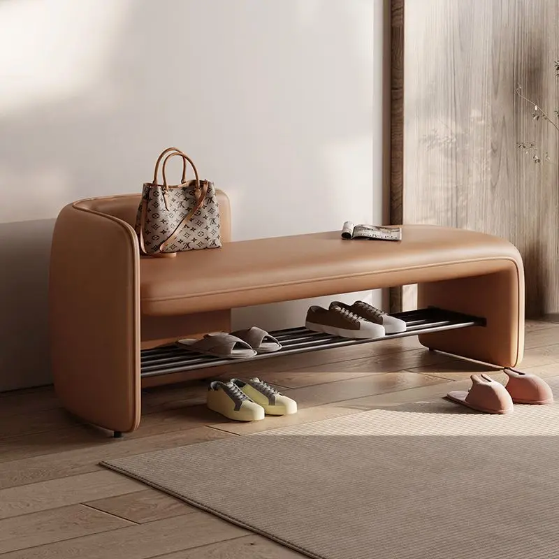 Stylish Modern Shoe Changing Stool