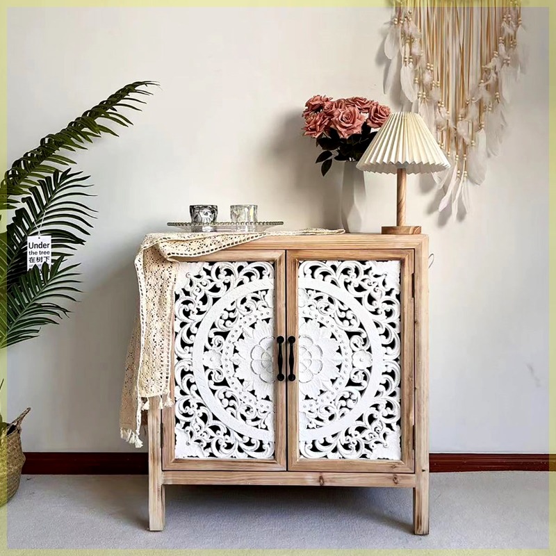 Vintage Wooden Decorative Cabinet