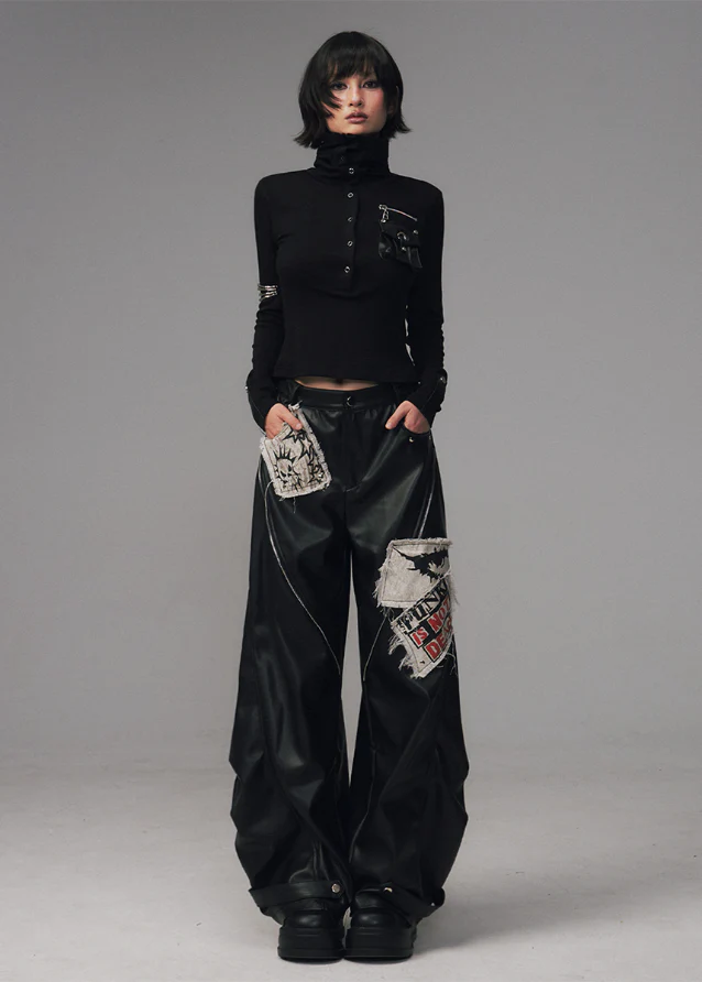 Saboteur Patch Pants Heavy Zip Edition