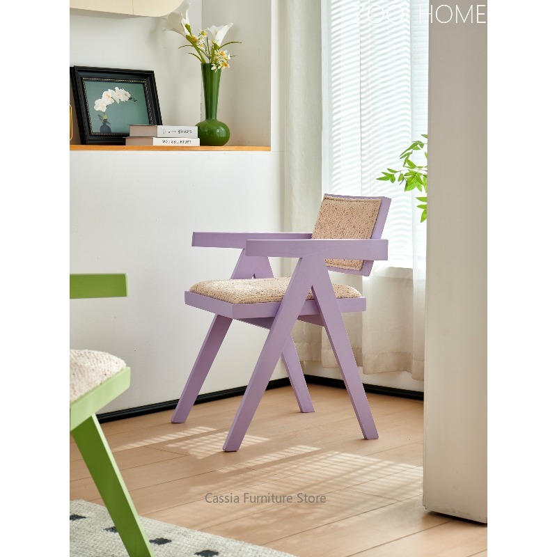 Vibrant Mid-Century Dining Chair