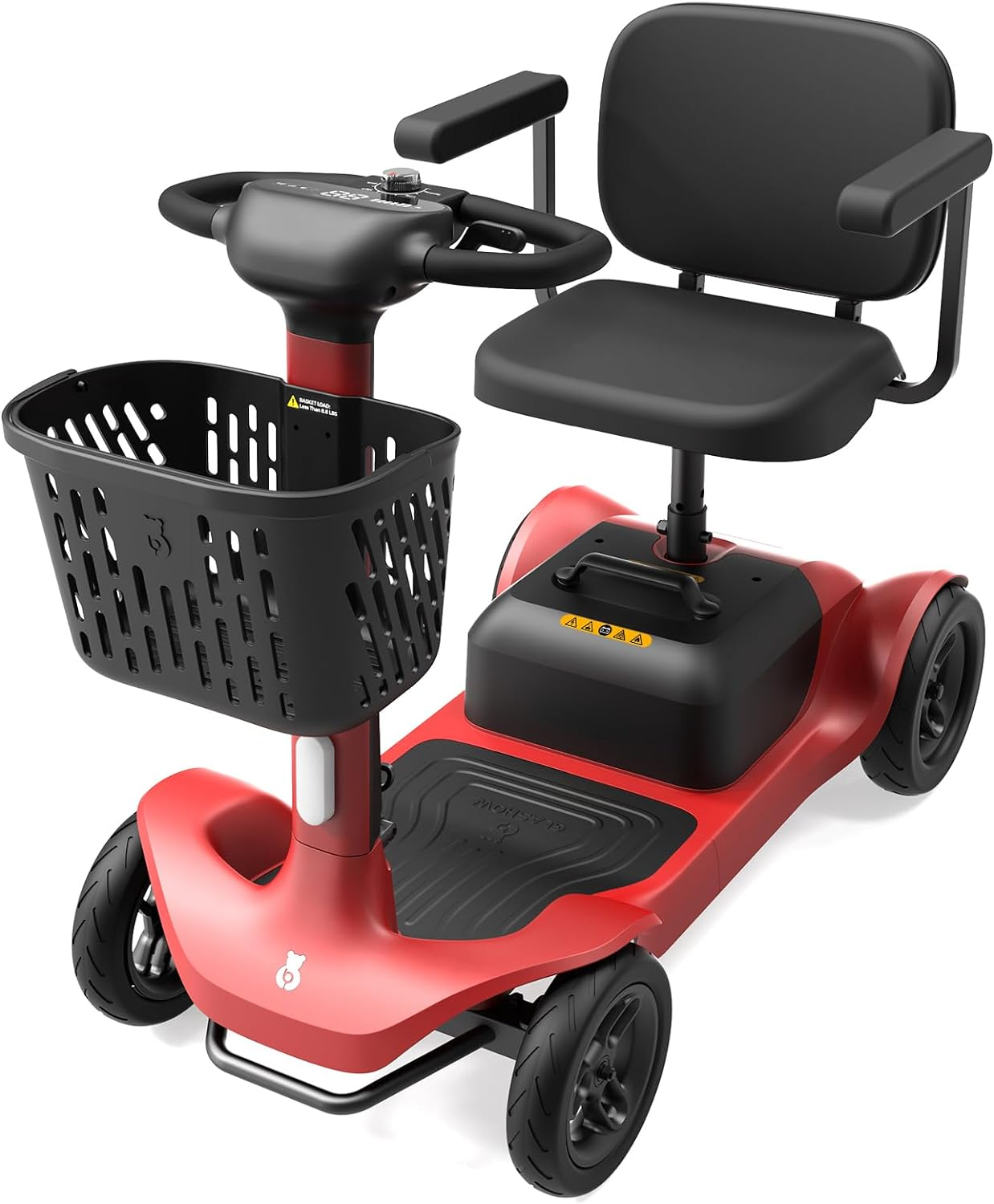 Mobility Scooter for Adults, 4-Wheel Mobility Scooter - 25 Miles Range