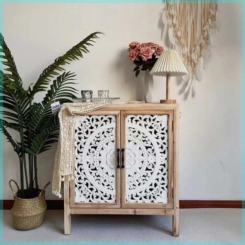 Vintage Wooden Decorative Cabinet