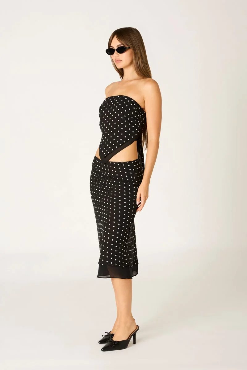 Chiffon Bandeau Top - guttulla